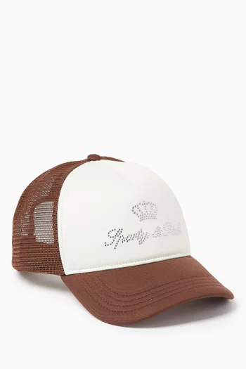 x Juicy Couture Crown Trucker Hat