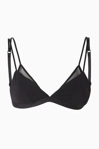 Unlined Triangle Bra