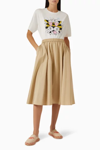 Wild Tiger Loose-fit T-shirt in Cotton