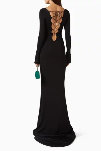 Solaris Gown in Jersey