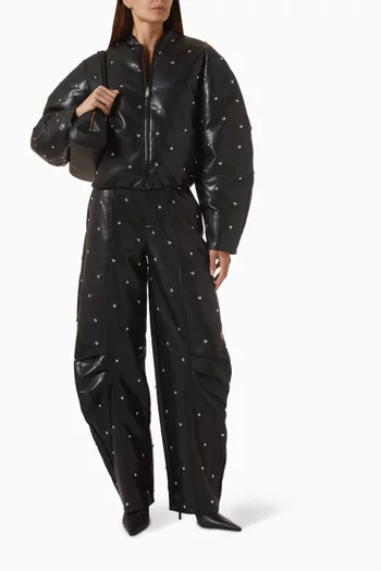 Studded Cargo Pants
