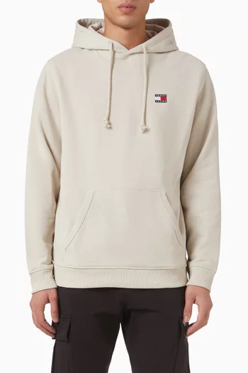 Badge Hoodie in Cotton-blend