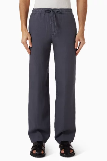 Drawstring Pants in Linen