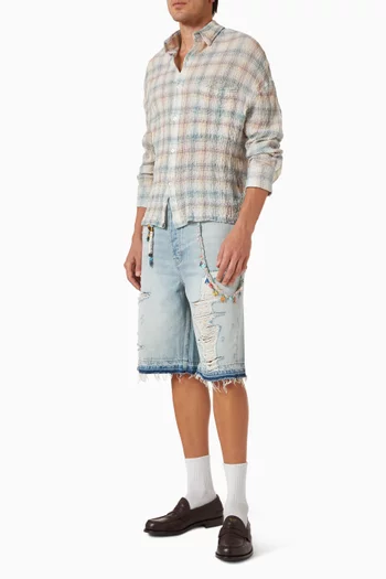 Featherweight Plaid Shirt in Cotton