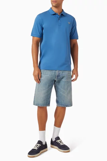 Polo Shirt in Piqué