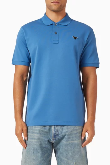 Polo Shirt in Piqué