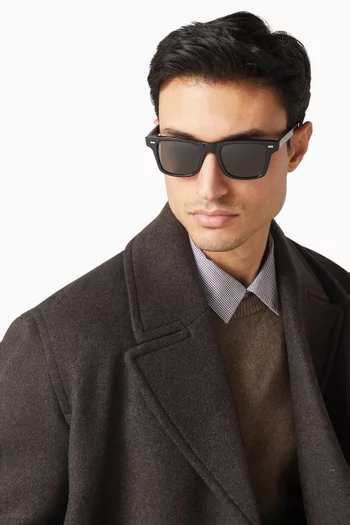 Denim Eco Sunglasses in Bio-acetate
