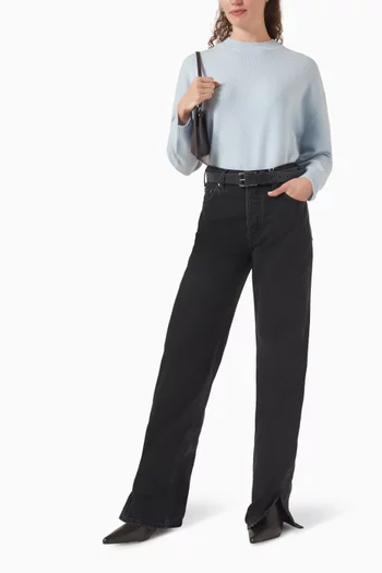 Lee Crewneck Sweater in Cashmere