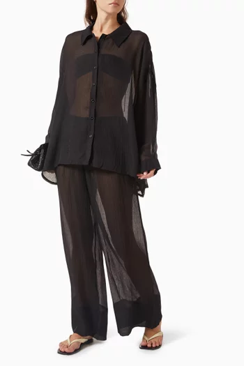 Sienna Shirt in Cotton-gauze