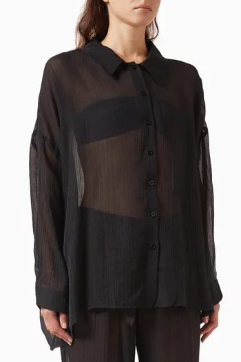 Sienna Shirt in Cotton-gauze