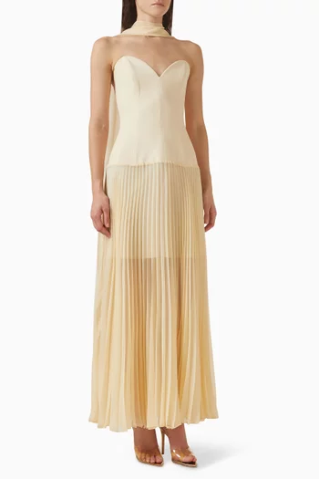 Bea Pleated Dress