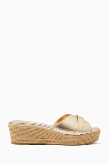 Leda 50 Mules in Leather