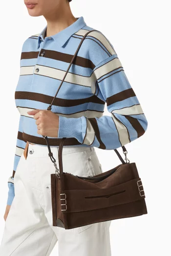 Loafer Bag in Suede