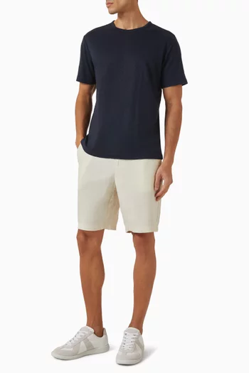 Crew Neck T-shirt in Linen