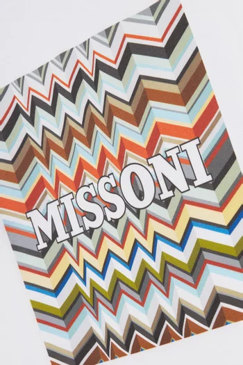Logo Print T-shirt in Cotton