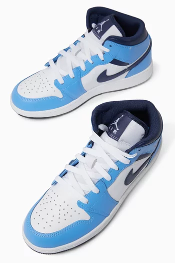Air Jordan 1 Sneakers in Leather