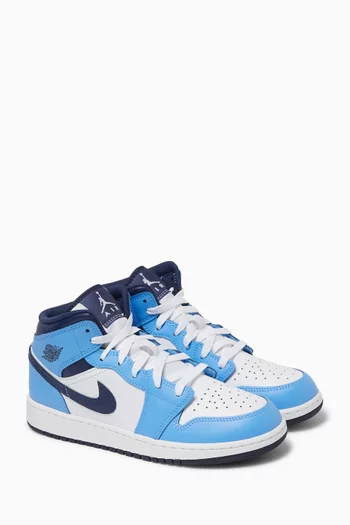 Air Jordan 1 Sneakers in Leather