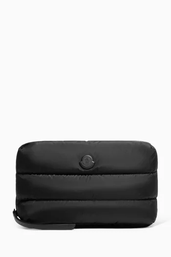Caradoc Wash Bag in Quilted Nylon