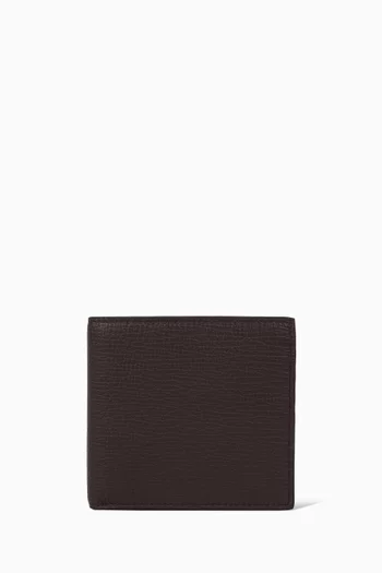 Eight Card Wallet in Grained Leather
