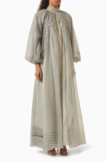Printed Cape Kaftan