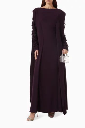 Asymmetric Cape Kaftan