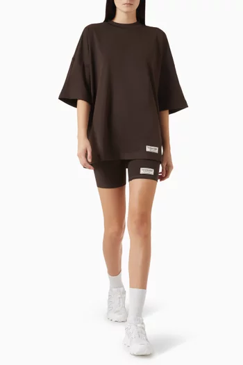 شورت بايكر بحياكة داخلية 6.5 بوصة قماش سوفتسكين