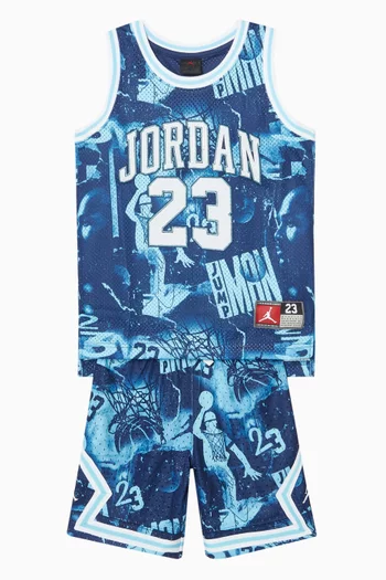 Dri-FIT MJ Printed Sport Diamond Shorts