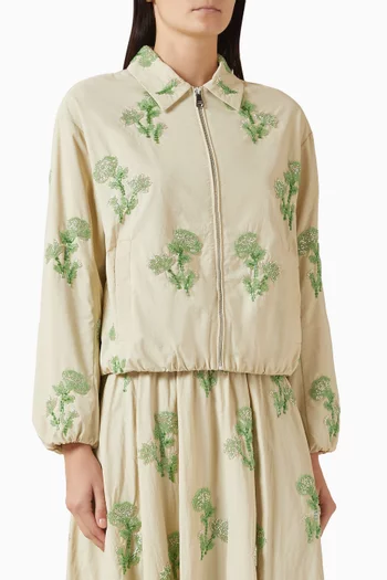 Bead-embellished Jacket