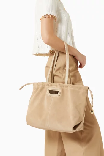 Milpli Tote Bag in Suede