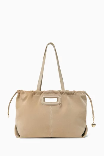 Milpli Tote Bag in Suede