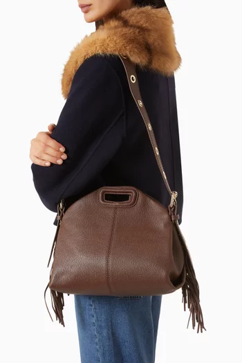 Miss M Crossbody Bag in Grained Leather
