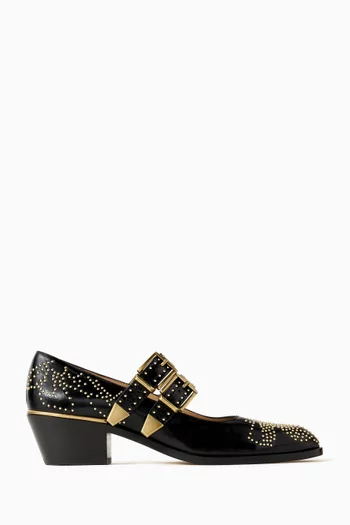 Susan Pumps in Shiny Calfskin Leather