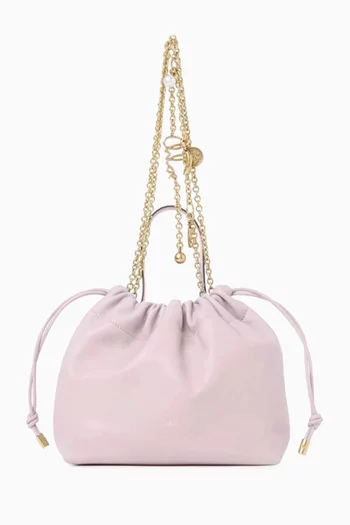 Icons Shoulder Bag in Lambskin Leather