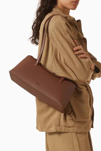 Chrystie Shoulder Bag in Vegan Leather