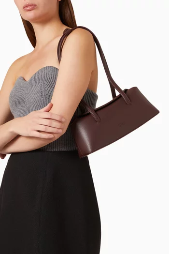 Mini Chrystie Shoulder Bag in Vegan Leather