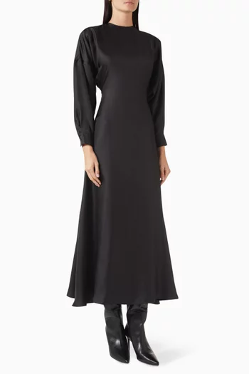 Selene Maxi Dress in Silk