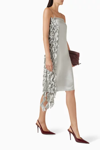 Sirelle Midi Dress in Silk