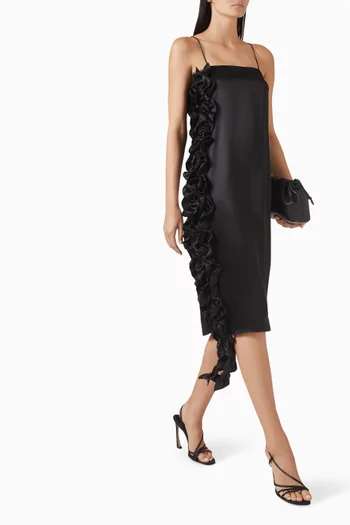 Sirelle Midi Dress in Silk