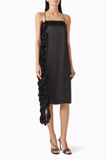 Sirelle Midi Dress in Silk