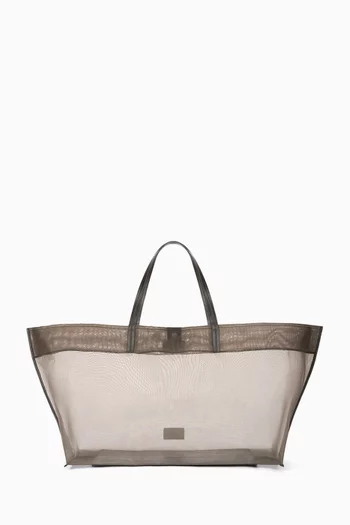 Large Christos Tote Bag in Mesh