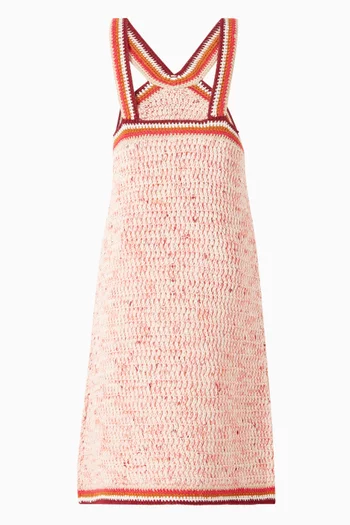 Patience Halterneck Dress in Cotton-knit