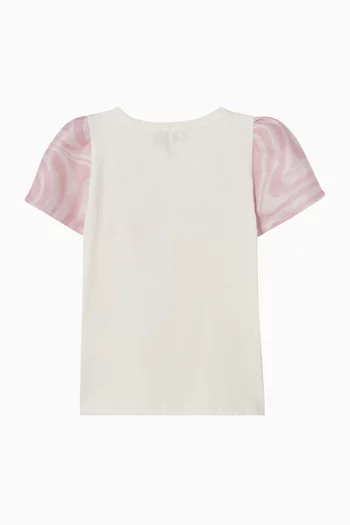Printed T-Shirt in Cotton