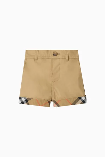 Check Oxford Shorts