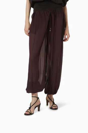 Garnet 80 Sandals in Leather