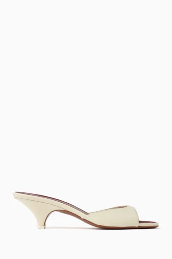 Hynia 40 Mules in Leather