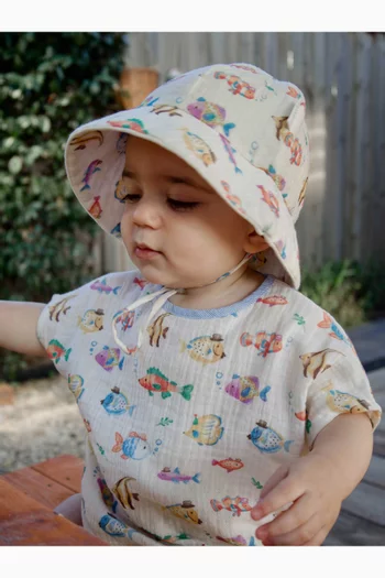 Fancy Fish Sun Hat