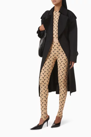 Moon-print Leggings in Jersey