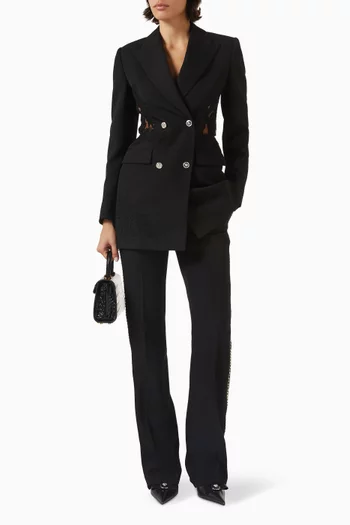 Double-breasted Blazer in Wool