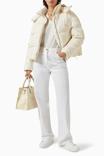 V-neck Knit Sweater in Cashmere