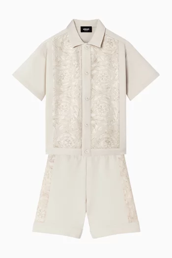 Barocco Sweatshorts in Twill